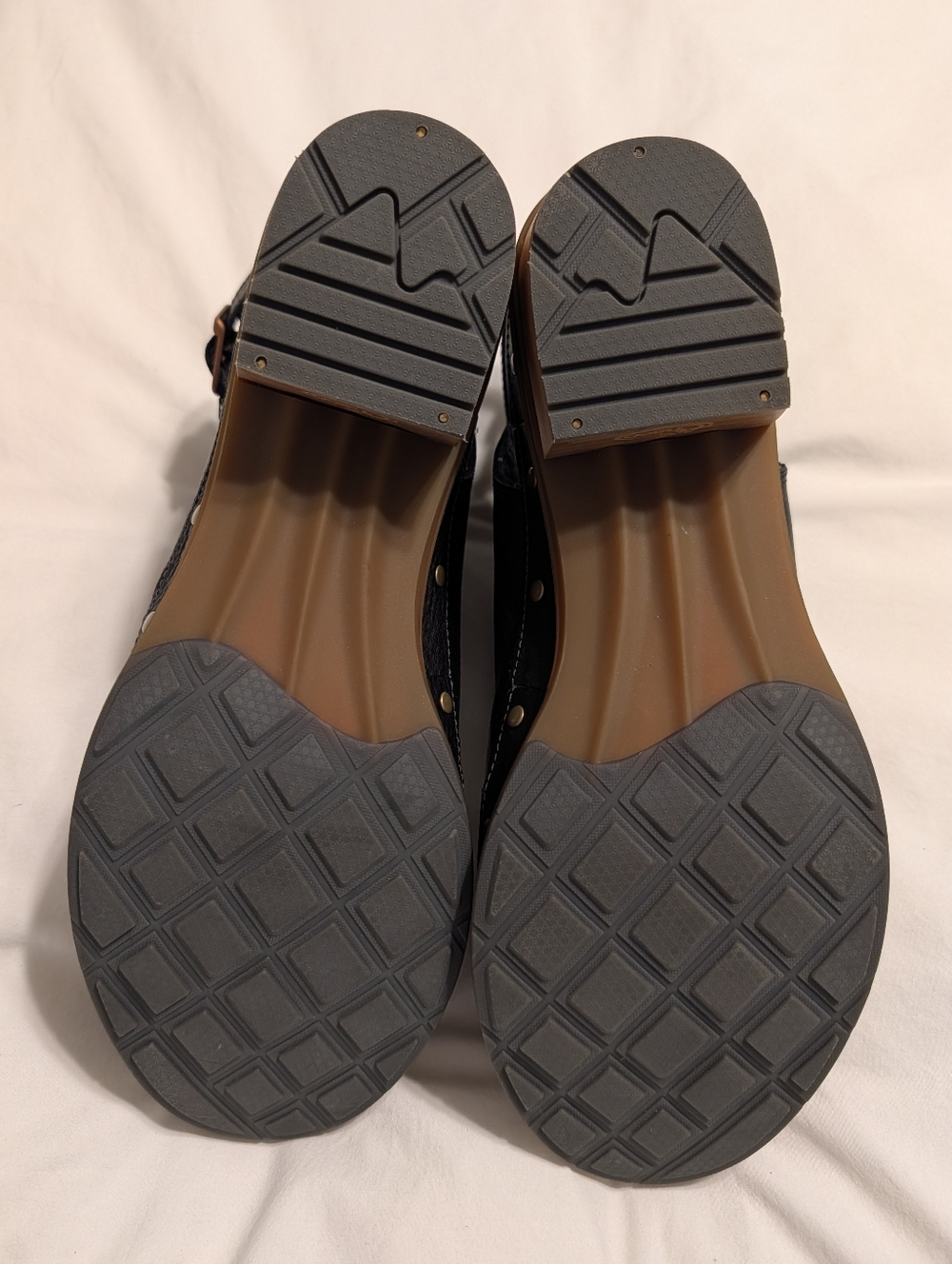Chaco Cataluna Clog Leather Heeled Mules Size 10 - Picture 11 of 11
